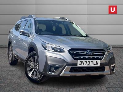 Subaru Outback 2.5i Touring 5dr Lineartronic Estate Petrol SILVER at Subaru Used Vehicle Locator Coleshill