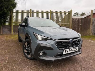 Subaru Crosstrek 2.0i e-Boxer Touring 5dr Lineartronic Hatchback Petrol/Electric Hybrid BLUE at Subaru Used Vehicle Locator Coleshill