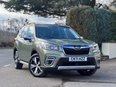 Subaru Forester 2.0i e-Boxer XE Premium 5dr Lineartronic Estate Petrol/Electric Hybrid GREEN at Subaru Used Vehicle Locator Coleshill