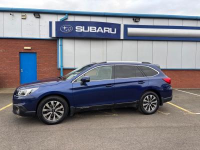 Subaru Outback 2.0D SE Premium Lineartronic 4WD Euro 6 5dr Estate Diesel Blue at Subaru Used Vehicle Locator Coleshill