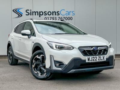 Subaru XV 2.0i e-Boxer SE Premium 5dr Lineartronic Hatchback Petrol/Electric Hybrid WHITE at Subaru Used Vehicle Locator Coleshill