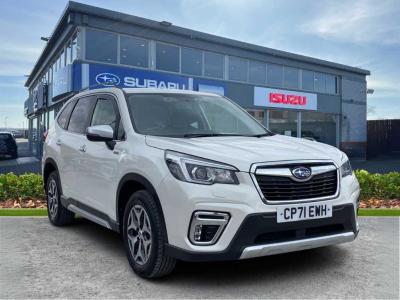 Subaru Forester 2.0 I Xe E Boxer Awd Estate hybrid White at Subaru Used Vehicle Locator Coleshill
