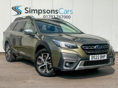 Subaru Outback 2.5i Touring 5dr Lineartronic Estate Petrol GREEN at Subaru Used Vehicle Locator Coleshill