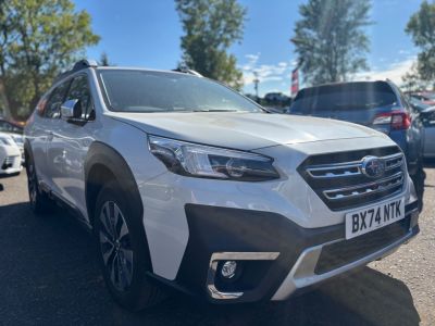 Subaru Outback 2.5i Touring 5dr Lineartronic Estate Petrol White at Subaru Used Vehicle Locator Coleshill