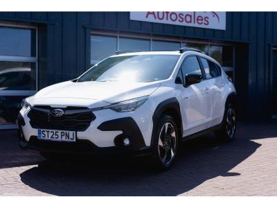 Subaru Crosstrek 2.0i e-Boxer Touring 5dr Lineartronic Hatchback Petrol/Electric Hybrid Crystal White Pearl at Subaru Used Vehicle Locator Coleshill