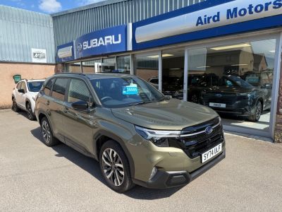 Subaru Forester 2.0i e-Boxer Touring 5dr Lineartronic AWD Estate Hybrid Green at Subaru Used Vehicle Locator Coleshill