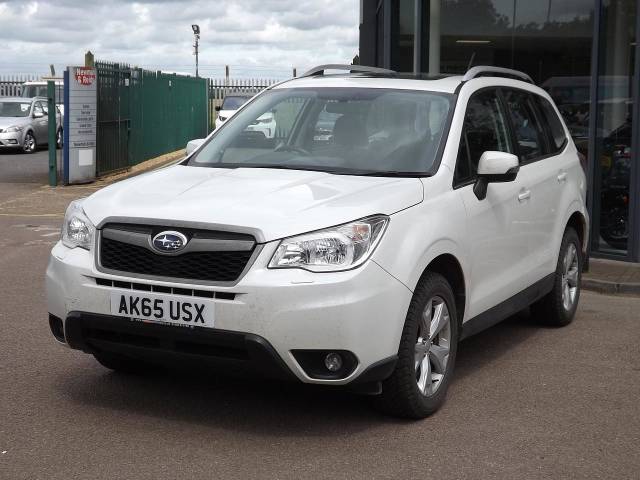 Subaru Forester 2.0D XC 5dr Lineartronic Estate Diesel WHITE