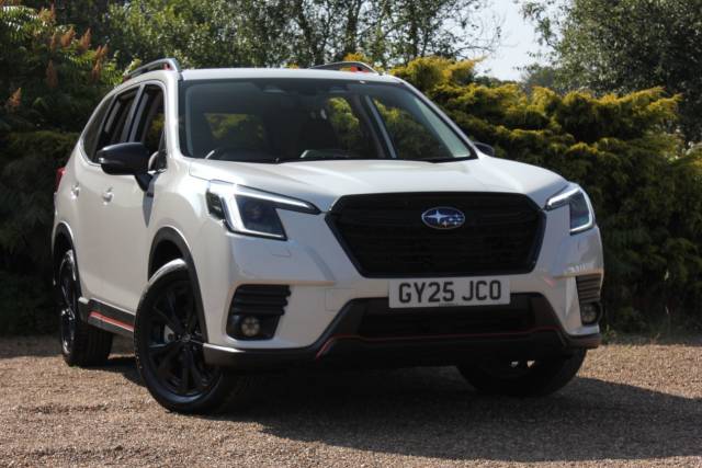 Subaru Forester 2.0i e-Boxer Sport 5dr Lineartronic Estate Petrol / Electric Hybrid White