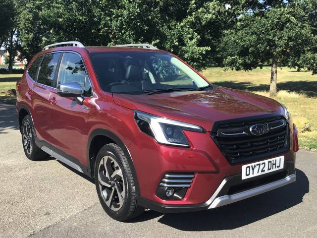 Subaru Forester 2.0i e-Boxer XE Premium 5dr Lineartronic Estate Petrol / Electric Hybrid Crimson Red Pearl