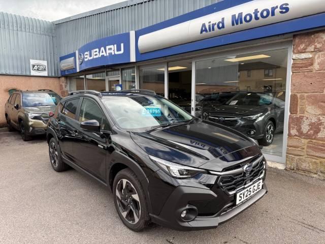Subaru Crosstrek 2.0 Touring E-Boxer Lineartronic Hatchback Hybrid Black
