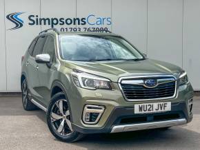 SUBARU FORESTER 2021 (21) at Subaru UVL Coleshill