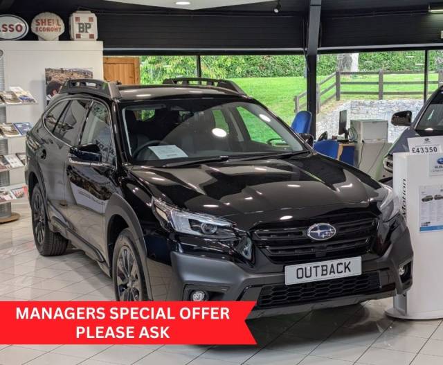 Subaru Outback 2.5 Field Estate Petrol Onyx Black