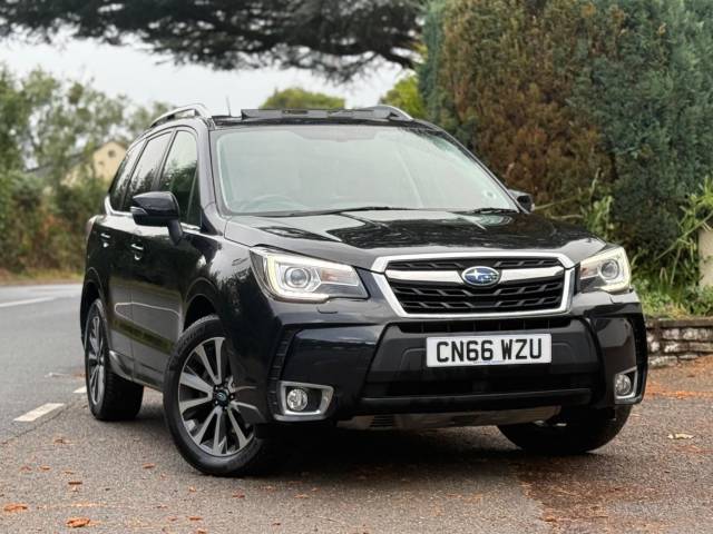 Subaru Forester 2.0 XT 5dr Lineartronic Estate Petrol BLACK