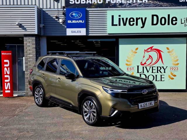 Subaru Forester 2.0i e-Boxer Touring 5dr Lineartronic Estate Petrol/Electric Hybrid GREEN