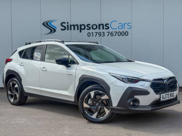 Subaru Crosstrek 2.0i e-Boxer Touring 5dr Lineartronic Hatchback Petrol/Electric Hybrid WHITE