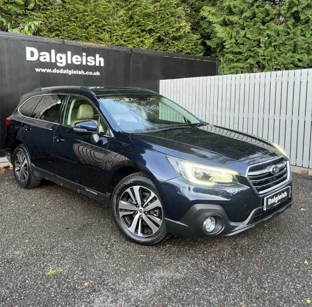 Subaru Outback 5dr Est 2.5i SE Prm Lineartroni Station Wagon Petrol Dark Blue Pearl