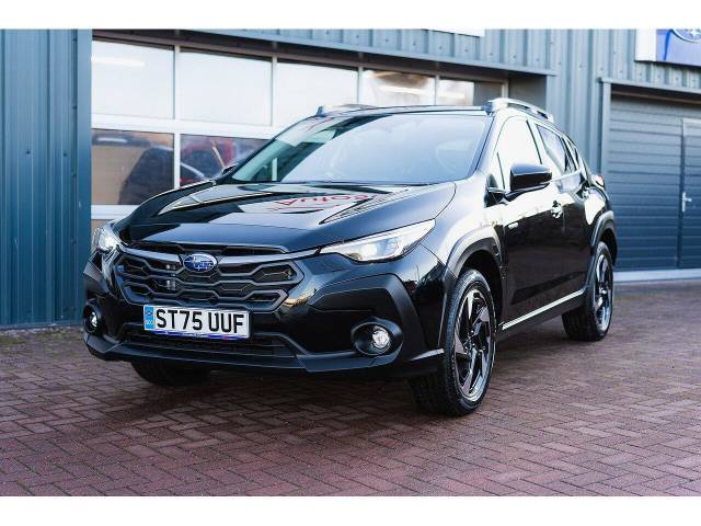 Subaru Crosstrek 2.0 i e-Boxer Touring SUV 5dr Petrol Hybrid Lineartronic 4WD Euro 6 (s/s) (136 ps) Hatchback Hybrid Crystal Black Silica
