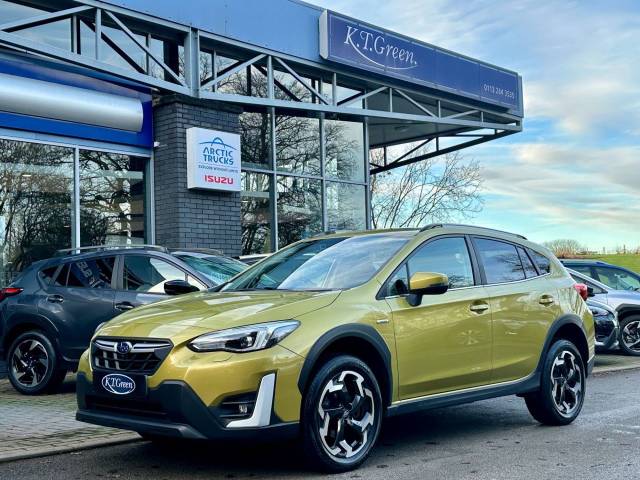 Subaru XV 2.0 i e-Boxer SE Premium SUV 5dr Petrol Hybrid Lineartronic 4WD Euro 6 (s/s) (150 ps) SUV Hybrid YELLOW