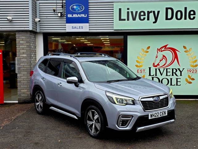 Subaru Forester 2.0 i e-Boxer XE Premium Lineartronic 4WD Euro 6 (s/s) 5dr SUV Hybrid Silver