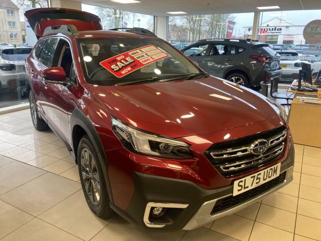 Subaru Outback 2.5 Limited With 3 Years Free Servicing Included Estate Petrol Crimson Red Pearl