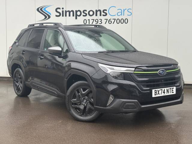 Subaru Forester 2.0i e-Boxer Field 5dr Lineartronic Estate Petrol/Electric Hybrid BLACK