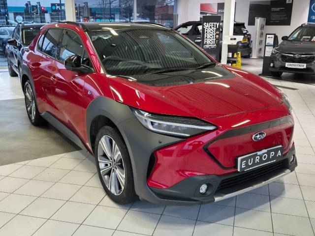 Subaru Solterra 0.0 150kW Touring 71.4kWh 5dr Auto AWD Hatchback Electric Emotional Red