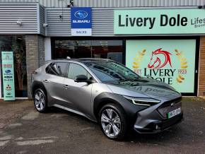 SUBARU SOLTERRA at Subaru UVL Coleshill