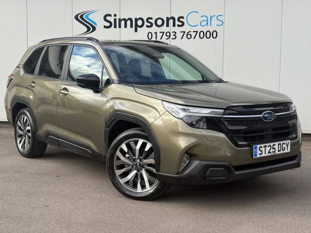 Subaru Forester 2.0i e-Boxer Touring 5dr Lineartronic Estate Petrol/Electric Hybrid GREEN