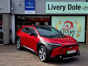 SUBARU SOLTERRA at Subaru UVL Coleshill