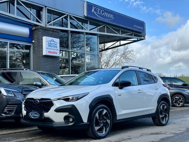 Subaru Crosstrek 2.0 i e-Boxer Touring SUV 5dr Petrol Hybrid Lineartronic 4WD Euro 6 (s/s) (136 ps) SUV Hybrid WHITE