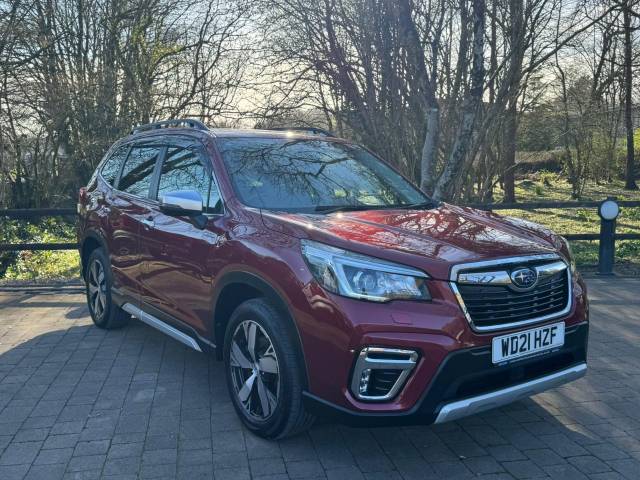 Subaru Forester 2.0i e-Boxer XE Premium 5dr Lineartronic Estate Petrol / Electric Hybrid Red