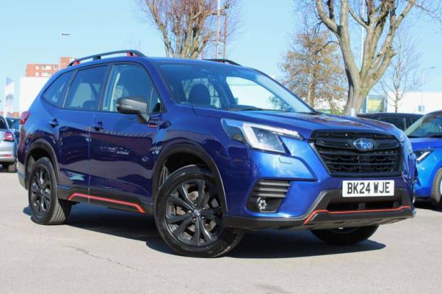 Subaru Forester 2.0i e-Boxer Sport 5dr Lineartronic SUV Hybrid Blue