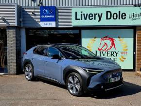 SUBARU SOLTERRA at Subaru UVL Coleshill