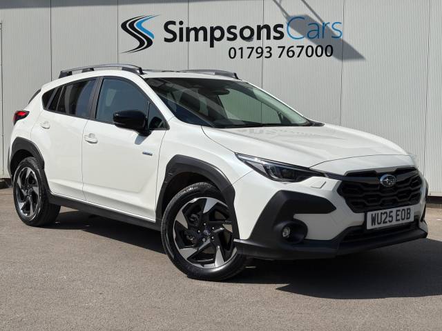 Subaru Crosstrek 2.0i e-Boxer Touring 5dr Lineartronic Hatchback Petrol/Electric Hybrid WHITE