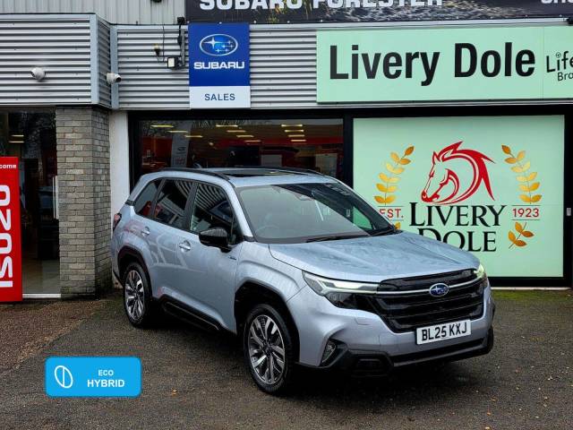 Subaru Forester 2.0i e-Boxer Touring 5dr Lineartronic Estate Petrol/Electric Hybrid SILVER