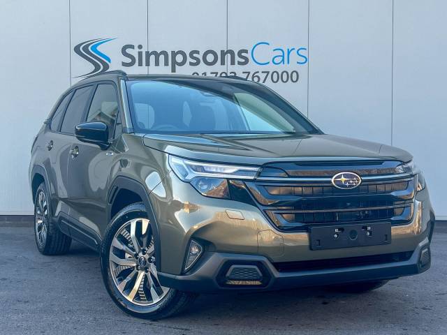 Subaru Forester 2.0 i e-Boxer Touring SUV 5dr Petrol Hybrid Lineartronic 4WD Euro 6 (s/s) (136 ps) SUV Hybrid Autumn Green