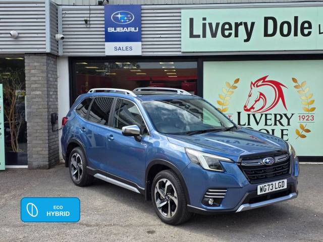 Subaru Forester 2.0i e-Boxer XE Premium 5dr Lineartronic Estate Petrol/Electric Hybrid BLUE