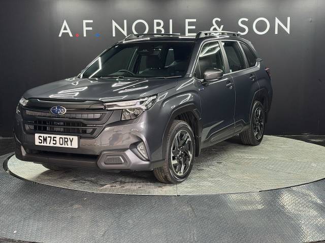 Subaru Forester 2.0 i e-Boxer Limited SUV 5dr Petrol Hybrid Lineartronic 4WD Euro 6 (s/s) (136 ps) SUV Hybrid Magnetite Grey