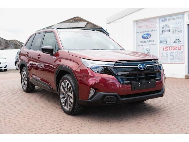 Subaru Forester 2.0 e-boxer Touring Estate Hybrid Crimson Red Pearl