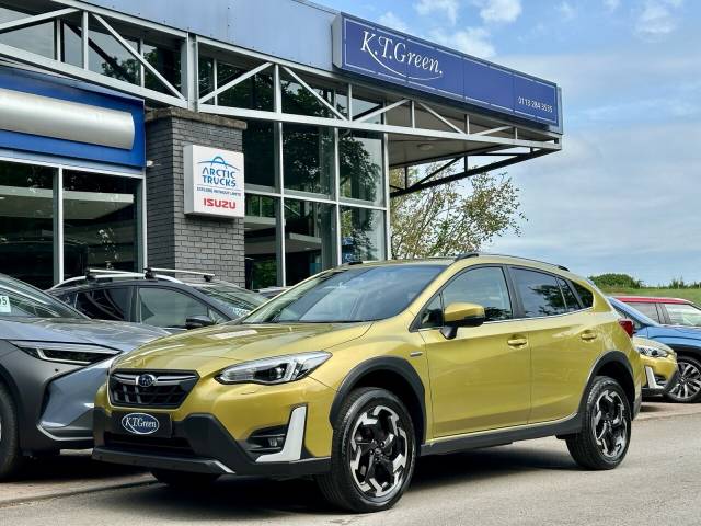 Subaru XV 2.0 i e-Boxer SE Premium SUV 5dr Petrol Hybrid Lineartronic 4WD Euro 6 (s/s) (150 ps) SUV Hybrid YELLOW