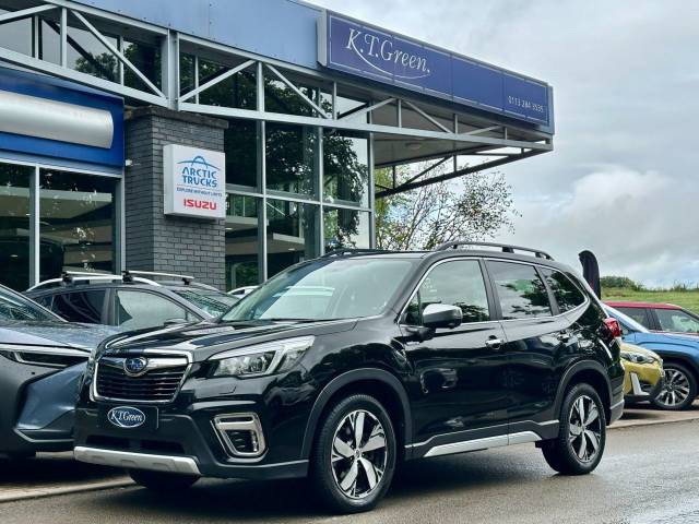 Subaru Forester 2.0 i e-Boxer XE Premium SUV 5dr Petrol Hybrid Lineartronic 4WD Euro 6 (s/s) (150 ps) SUV Hybrid BLACK