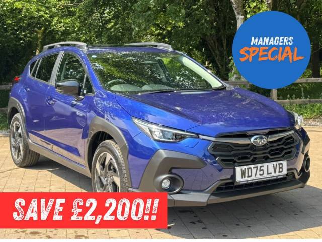 Subaru Crosstrek 2.0i e-Boxer Touring 5dr Lineartronic Hatchback Petrol / Electric Hybrid Blue