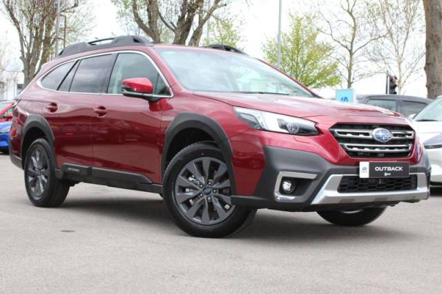 Subaru Outback 2.5i Limited 5dr Lineartronic Estate Petrol Red