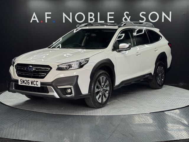 Subaru Outback 2.5i Touring Estate 5dr Petrol Lineartronic 4WD Euro 6 (s/s) (169 ps) Estate Petrol Crystal White