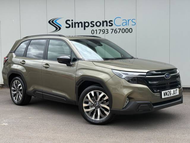 Subaru Forester 2.0 i e-Boxer Touring SUV 5dr Petrol Hybrid Lineartronic 4WD Euro 6 (s/s) (136 ps) SUV Hybrid Autumn Green