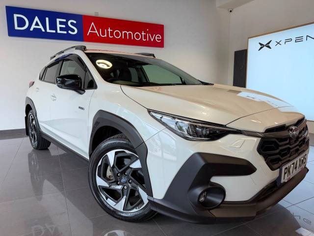 Subaru Crosstrek 2.0i e-Boxer Touring 5dr Lineartronic Hatchback Petrol/Electric Hybrid WHITE