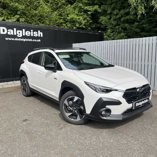 Subaru Crosstrek Hb 2.0i E-boxer Trng Ltrnc AWD Hatchback Hybrid Crystal White