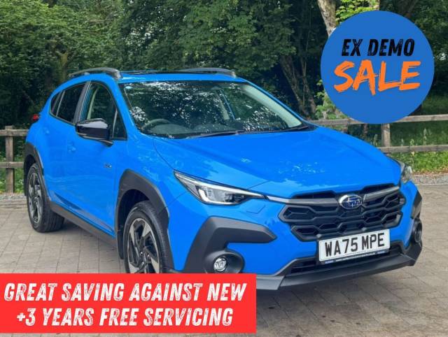 Subaru Crosstrek 2.0i e-Boxer Touring 5dr Lineartronic Hatchback Petrol / Electric Hybrid Blue