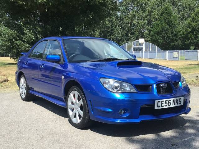 Subaru Impreza 2.5 WRX Type UK 4dr Saloon Petrol Blue