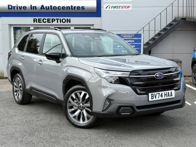 Subaru Forester 2.0 i e-Boxer Touring Lineartronic 4WD Euro 6 (s/s) 5dr SUV Hybrid Silver